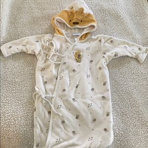 Disney Winnie the Pooh Infant Baby Bunting Suit